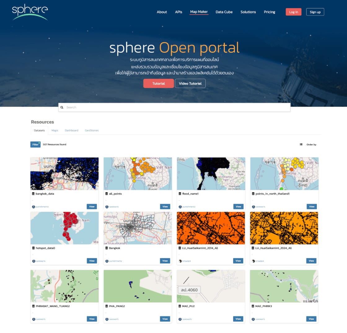 Opensource Geodata Portal
